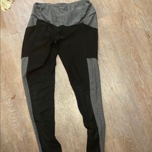 Stylish Black and Gray Leggings
